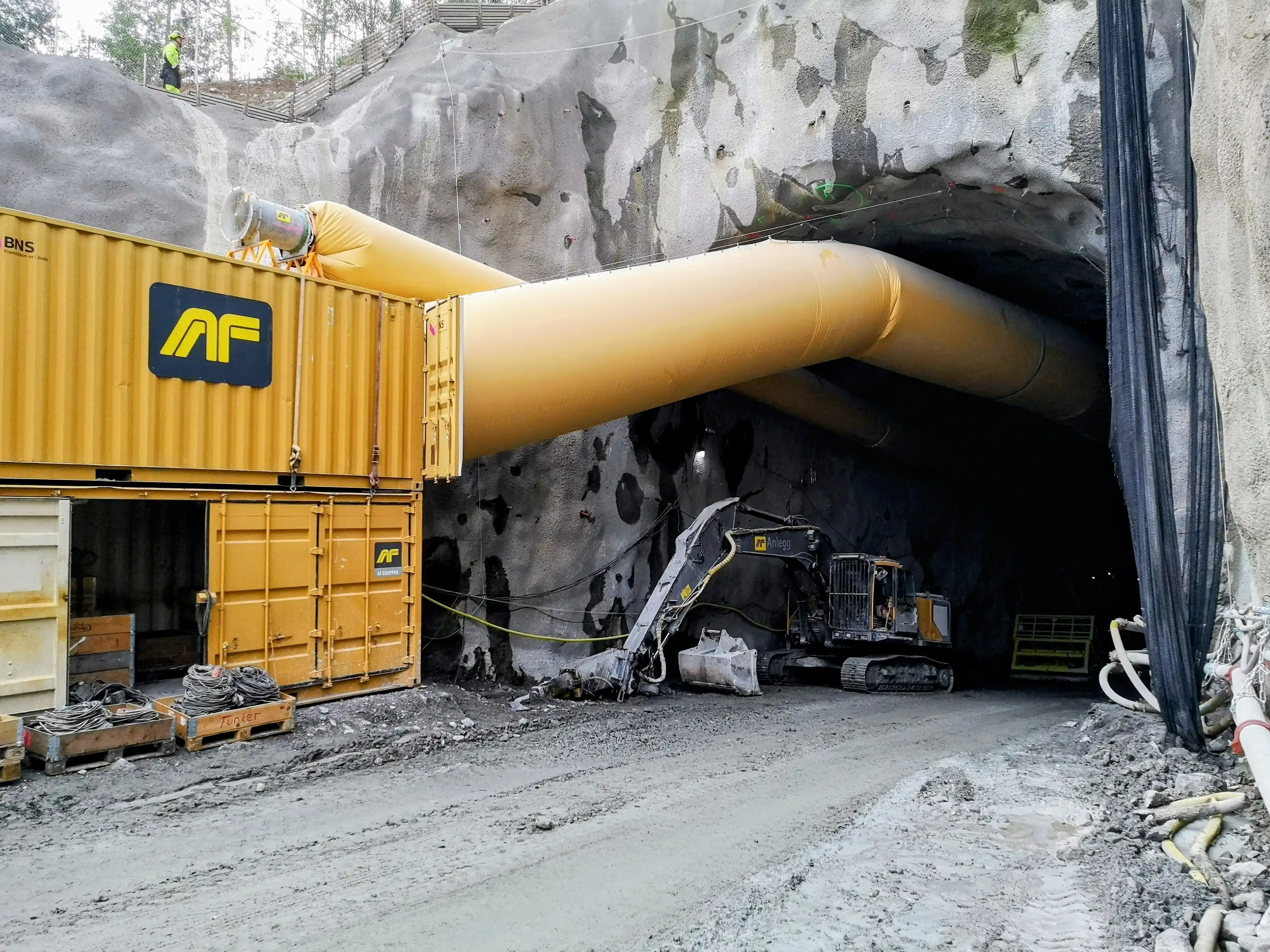 Tunnelvifter og graver